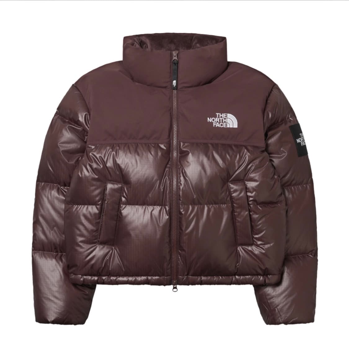 노스페이스 화이트 라벨 눕시 다운 자켓 코코아 브라운 상품이미지1