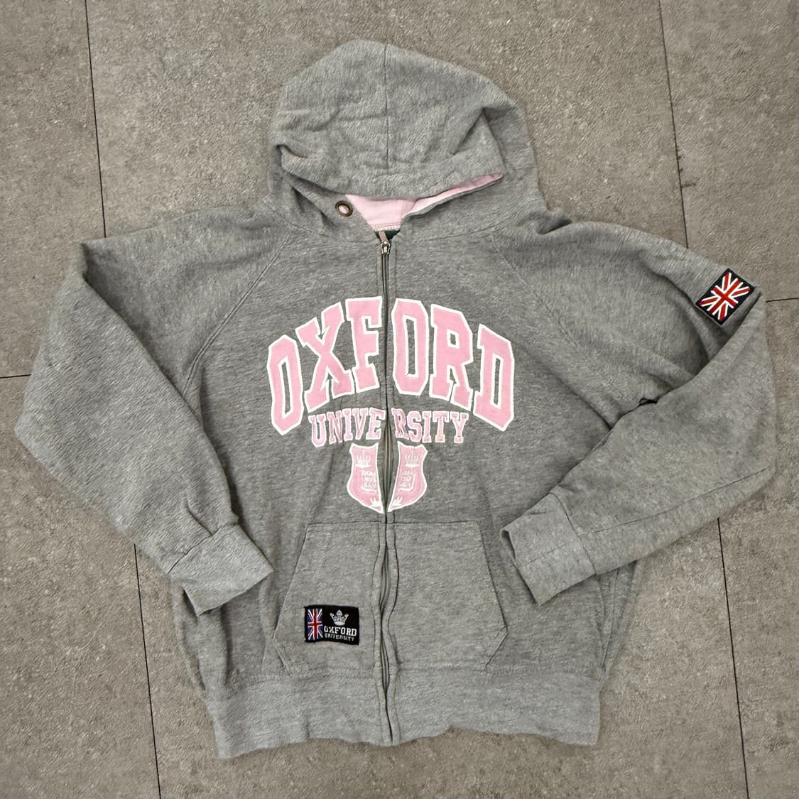 옥스퍼드 유니버시티 집업 후드 상품이미지6