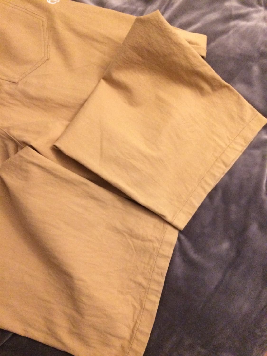 노메뉴얼 심볼 와이드 팬츠 베이지 상품이미지3