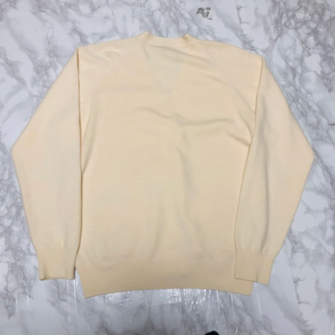 라코스테 램스울 가디건 아이보리 베이지 남성용 상품이미지3