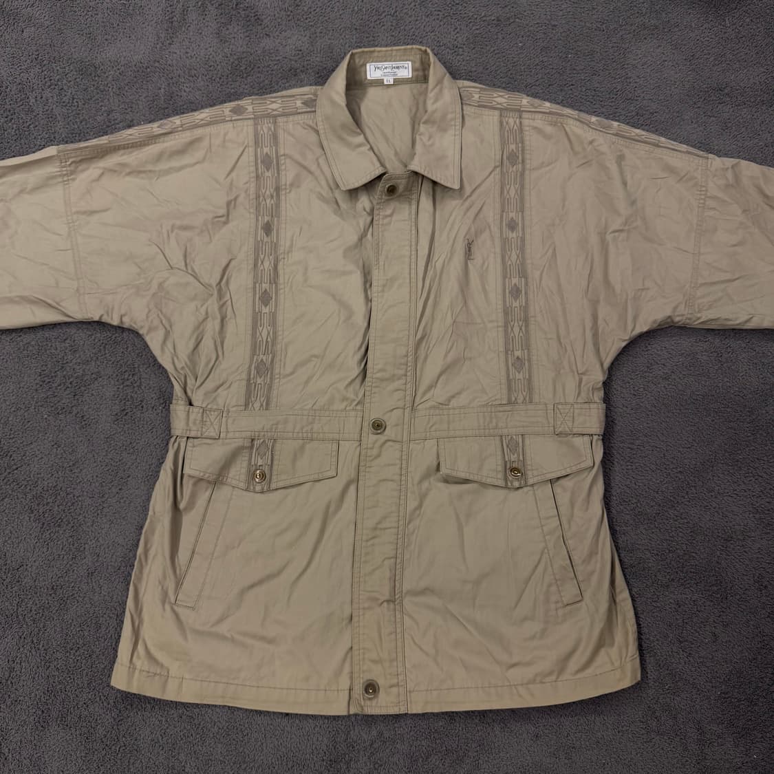 [정품/EL] YSL 입생로랑 로고 집업 자켓 상품이미지3