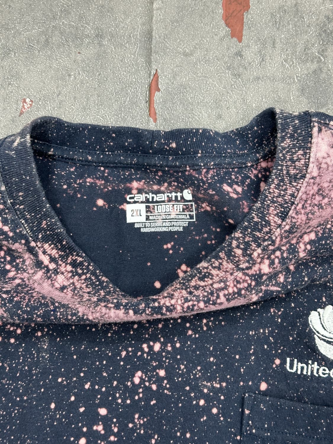 칼하트 다잉 커스텀 포켓 롱슬리브 3XL 상품이미지4