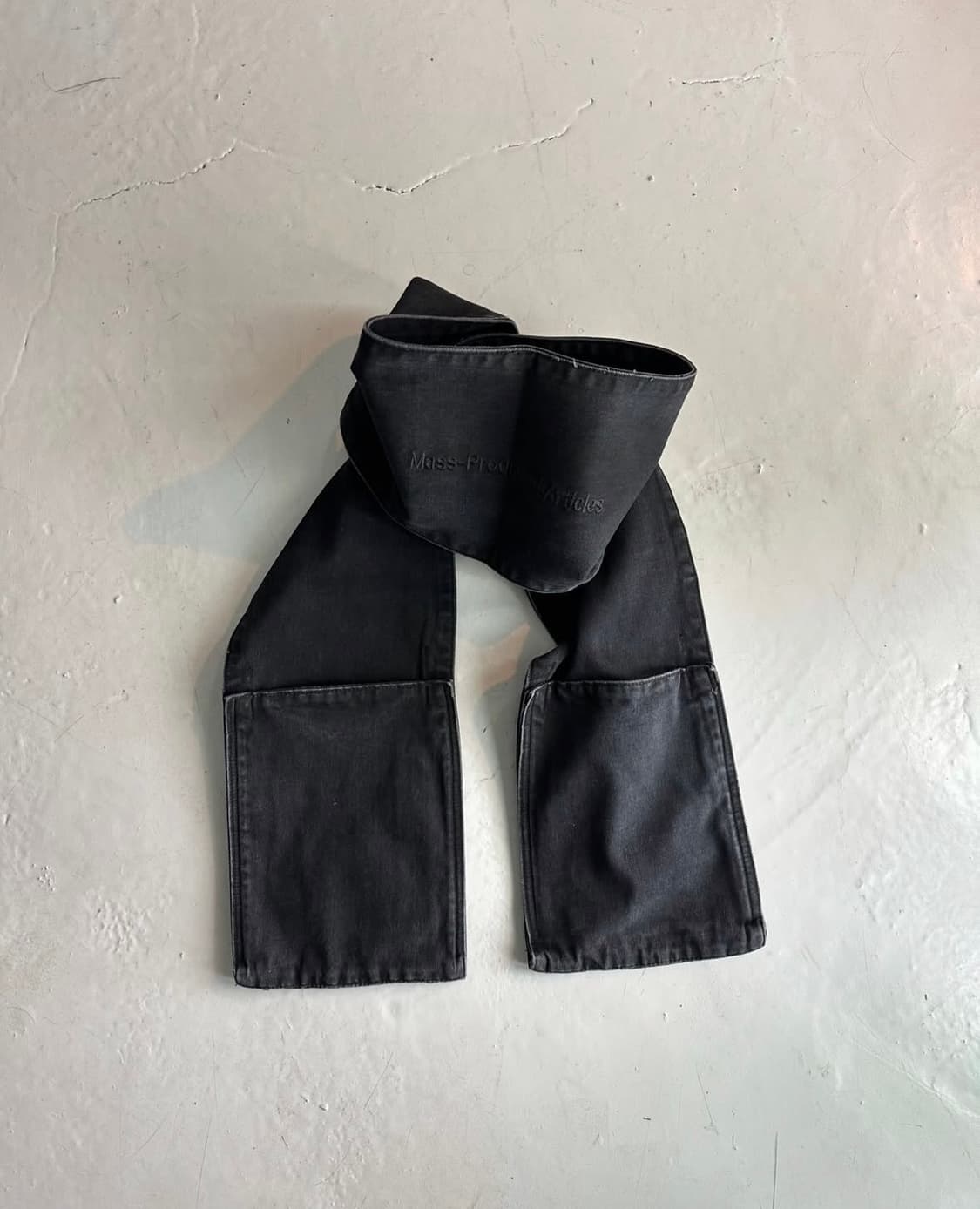 플라스틱프로덕트 데님 머플러 상품이미지2