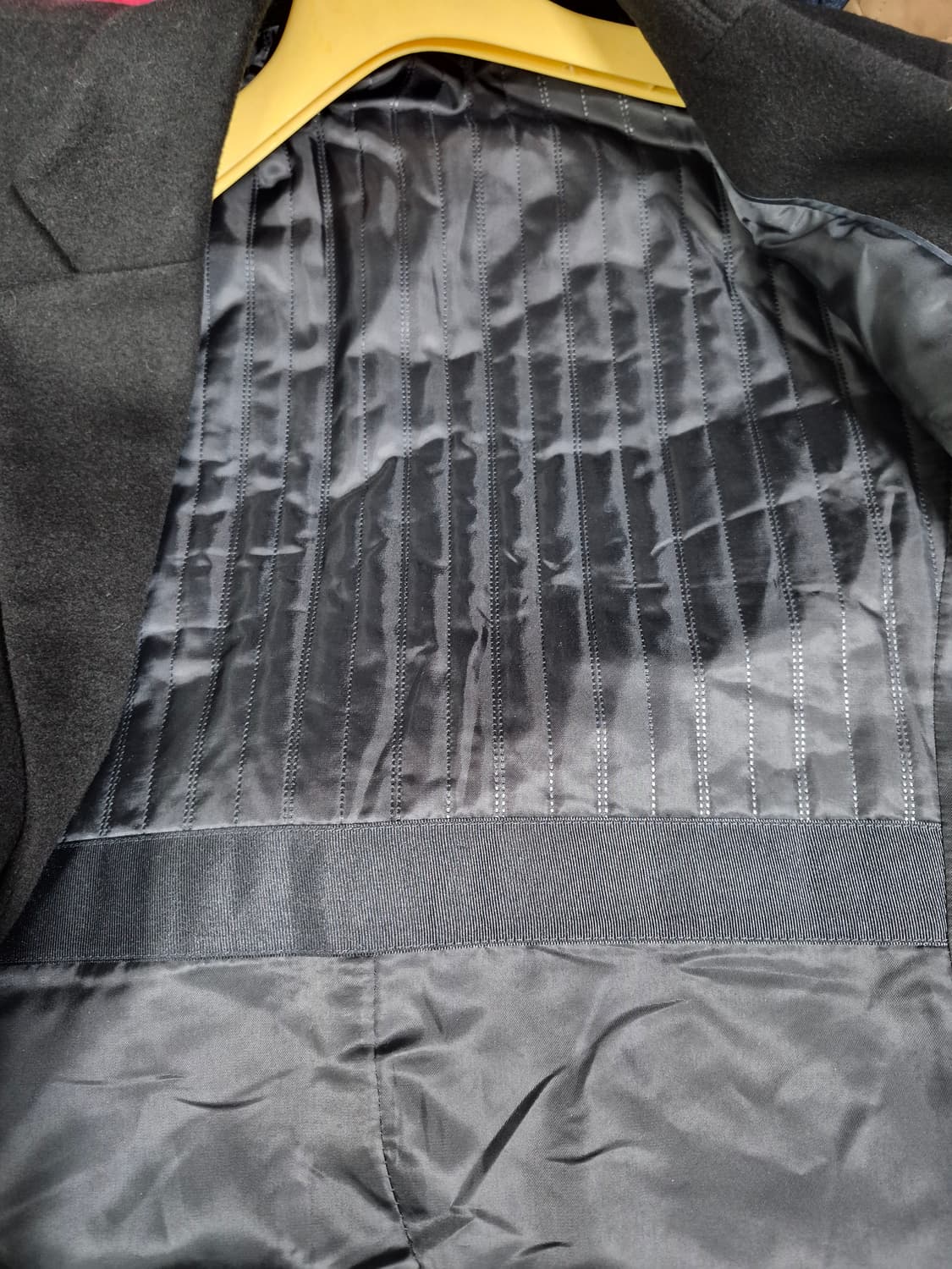 새상품 OLZEN 남성 블랙 반 코트 95 상품이미지3