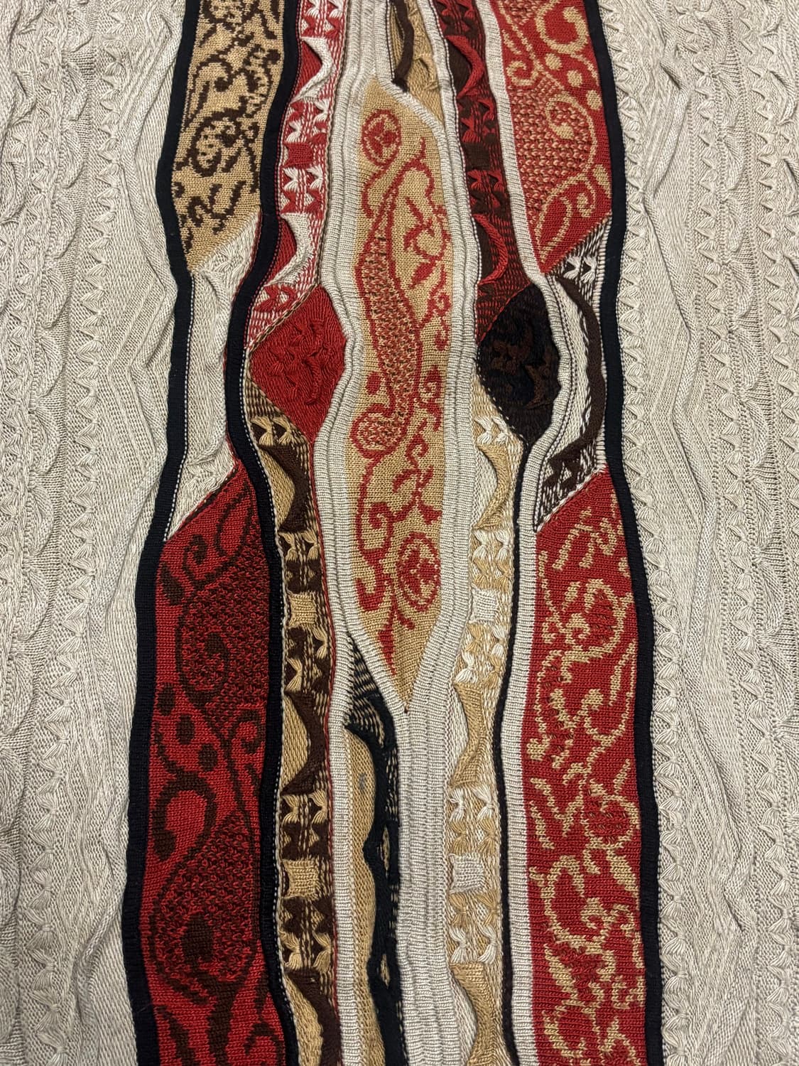 쿠지 케이블 니트 상품이미지3