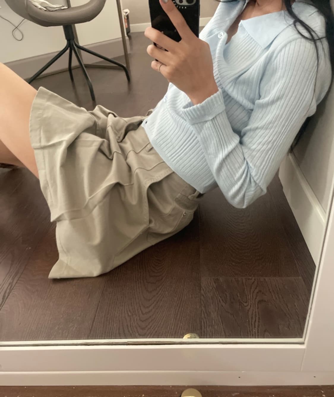 메이비베이비 디어리스트 alpe 가디건 워터리블루 상품이미지2