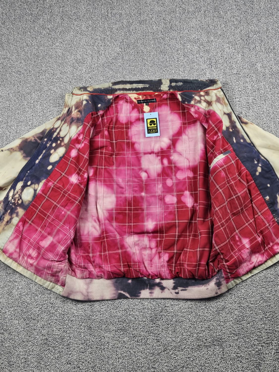 타미힐피거 다잉 워시드 커스텀 블루종 자켓 ( XL ) / 10104 상품이미지9