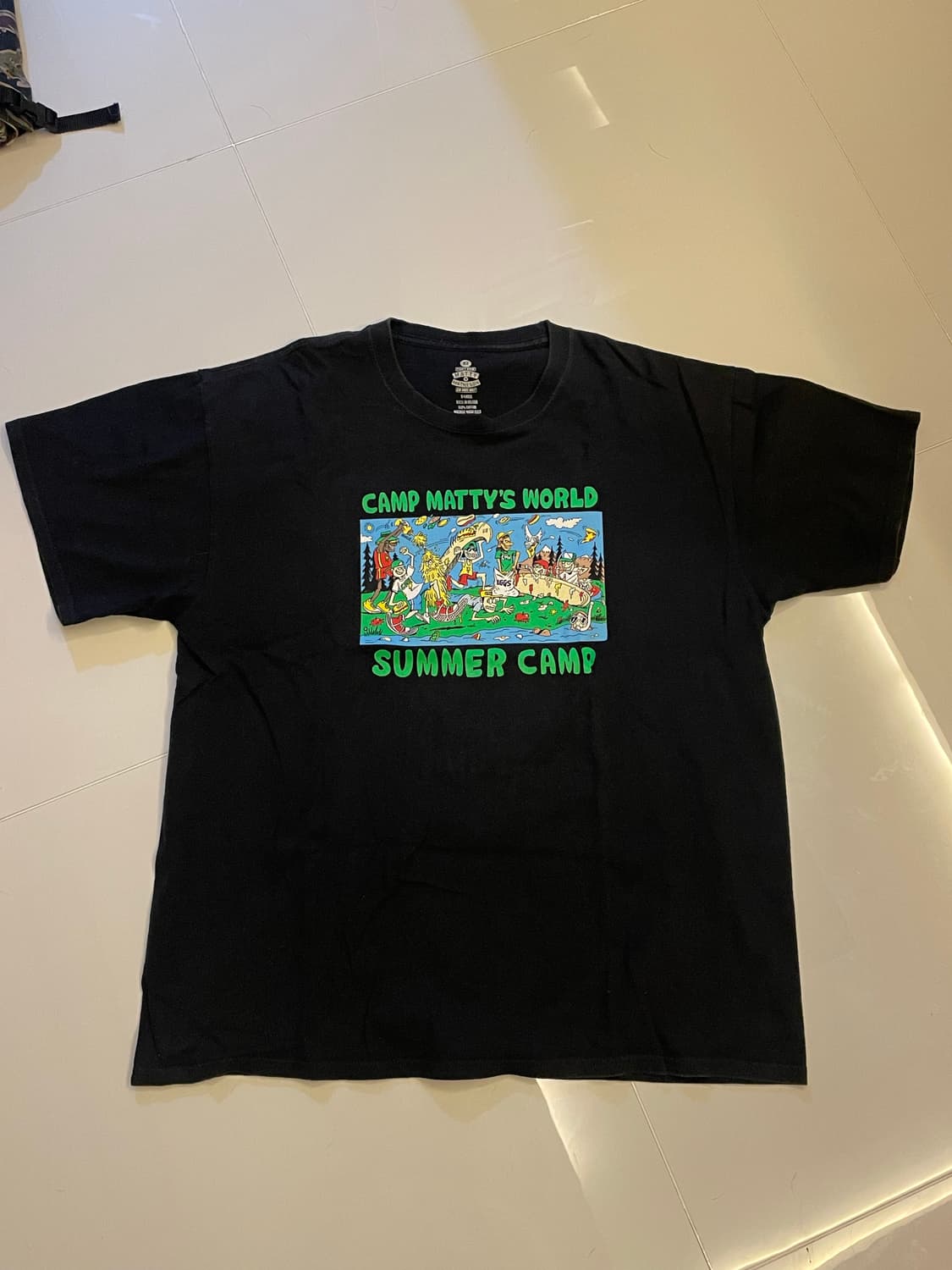 Camp Matty’s World tshirt - black 상품이미지1