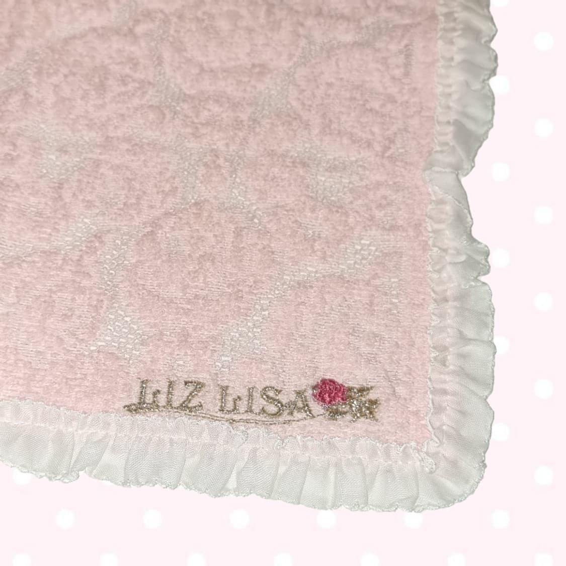 초희귀 리즈리사 히메갸루 장미 레이스 손수건 상품이미지2