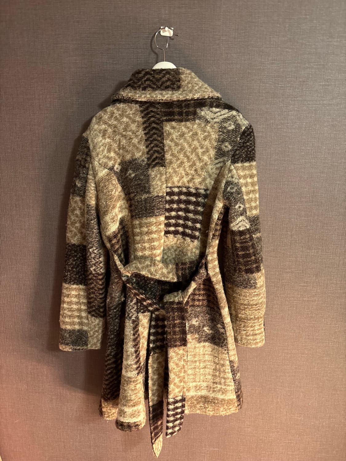 Miss Miss by Valentino 체크 모직 코트 상품이미지6