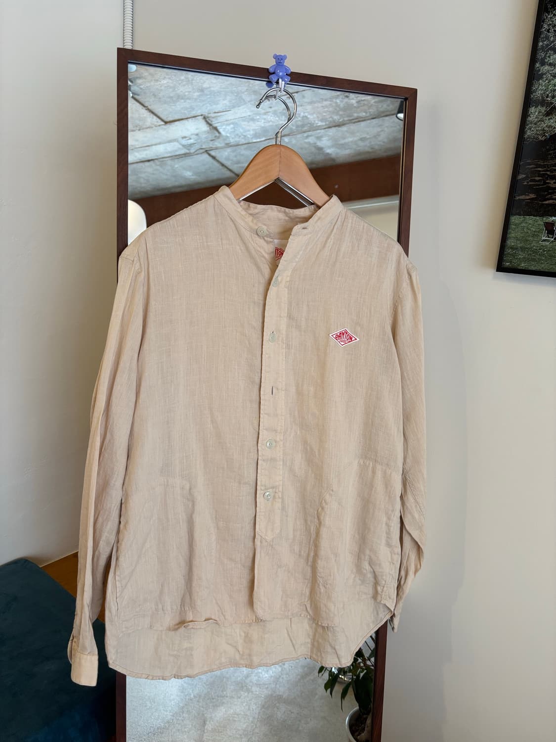 DANTON  린넨셔츠 아이보리 상품이미지1