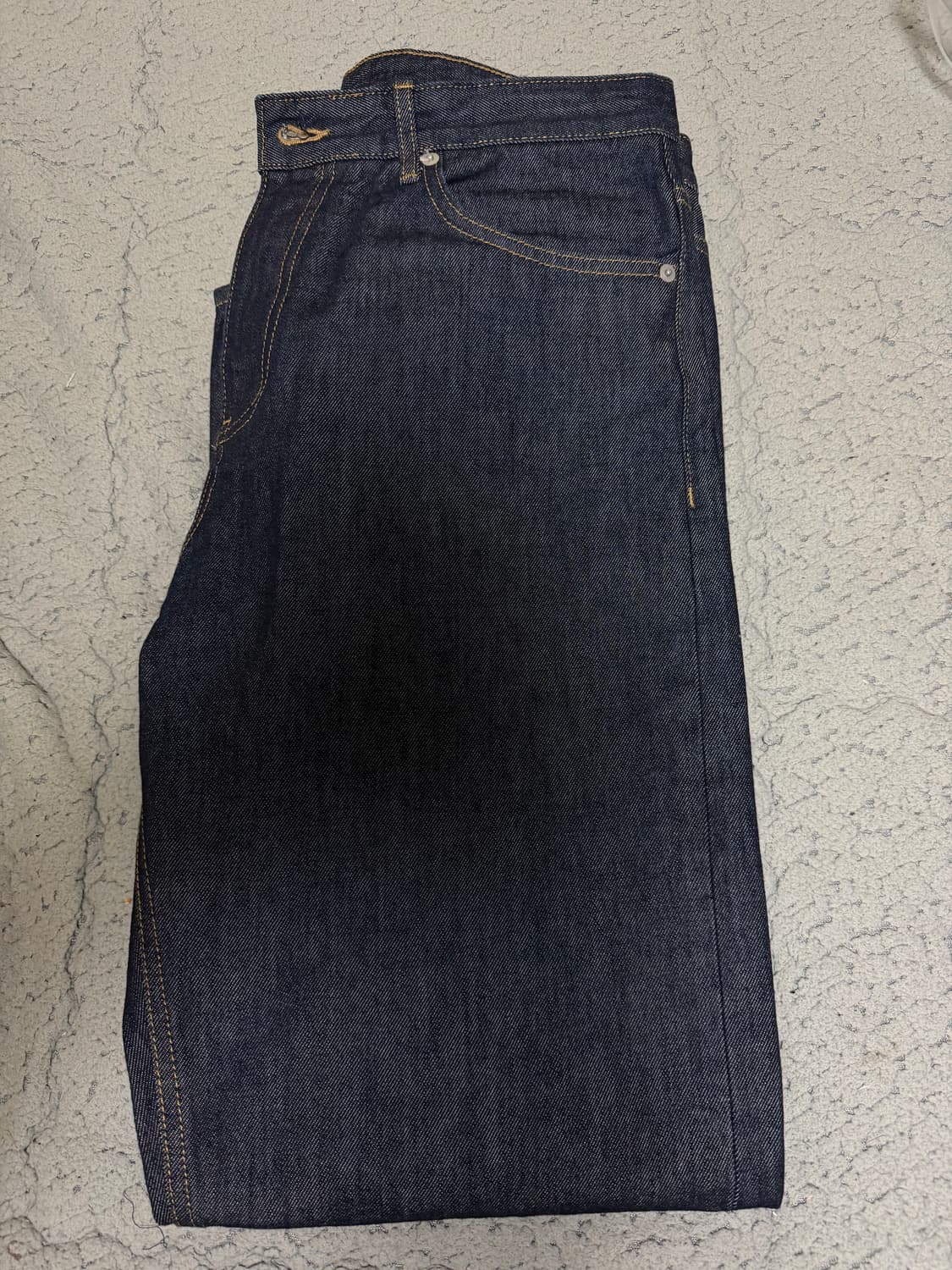 인더로우 5pk 레귤러 스트레이트 데님 인디고 블루 상품이미지4