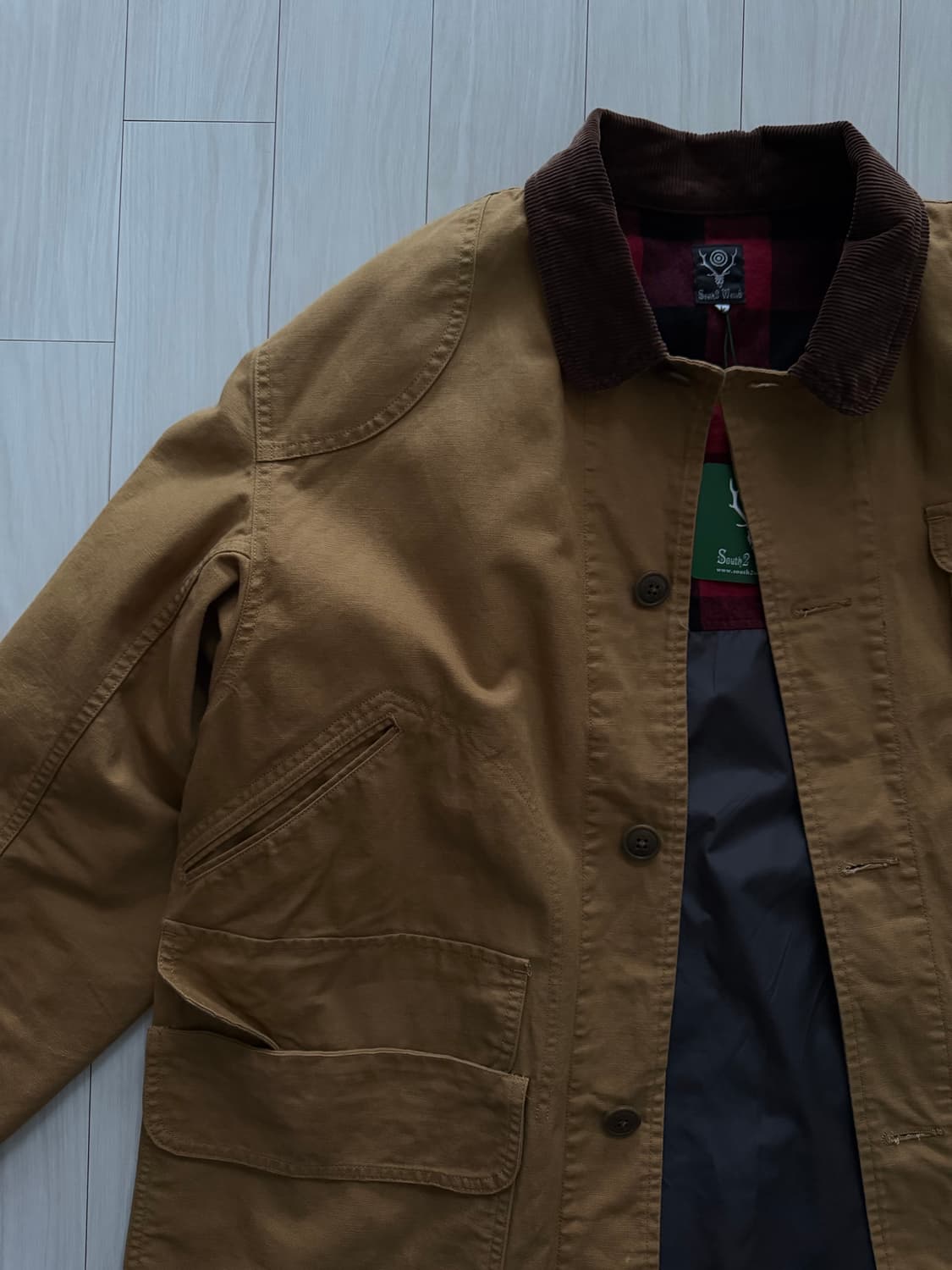 25FW 사우스2웨스트8 (남이서팔) 헌팅자켓 L 상품이미지3