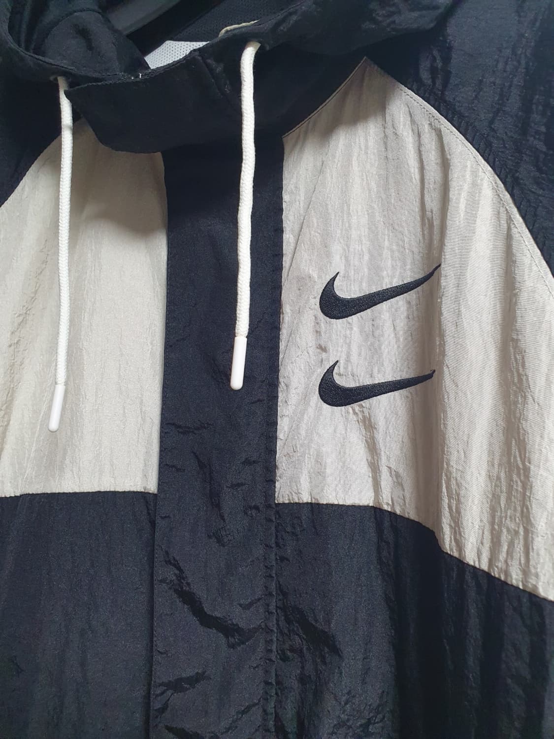 택포가 나이키 윈드브레이커 더블 스우시 우븐 후디 바람막이 L 상품이미지5