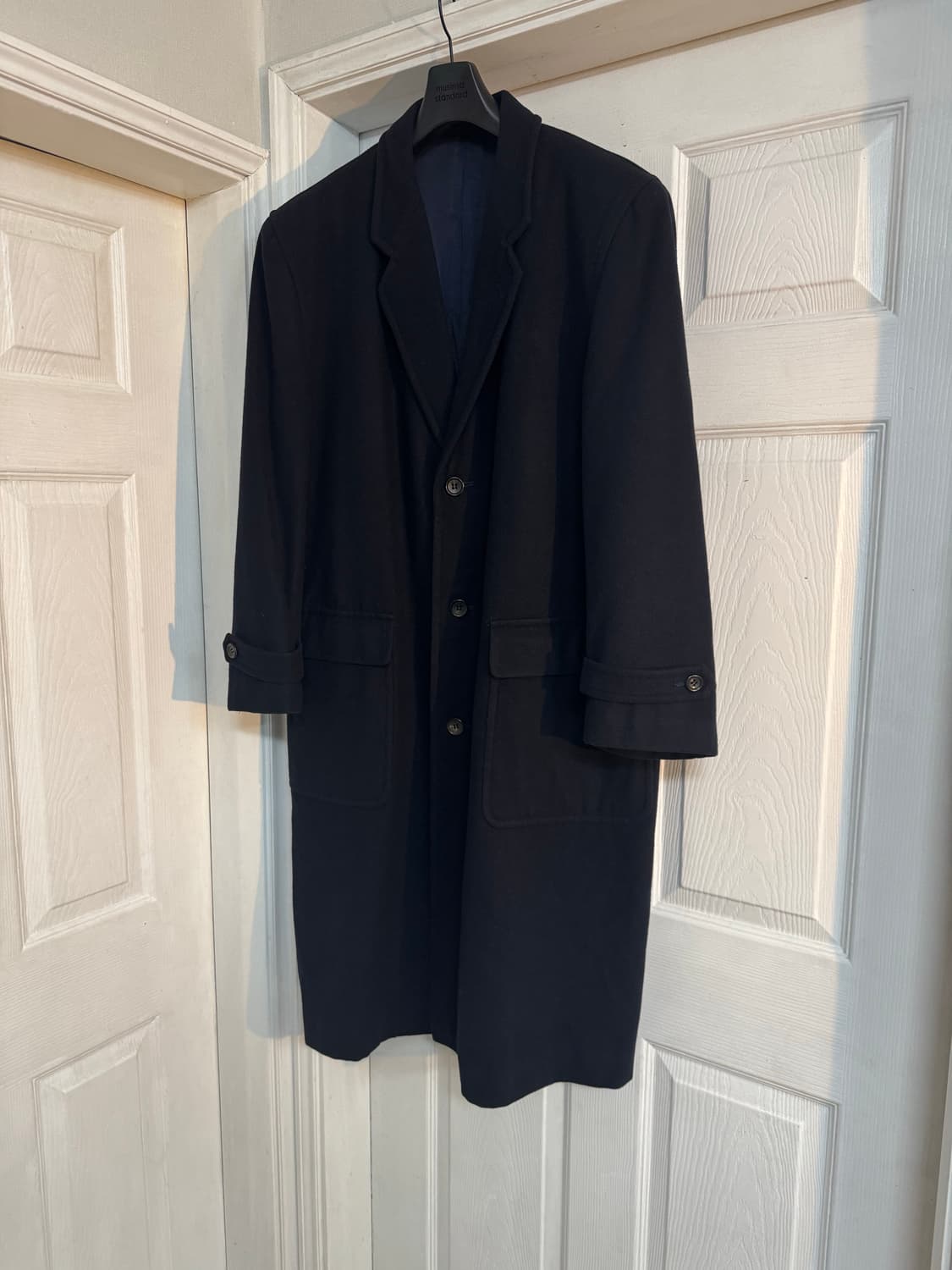 꼼데가르송 옴므 90s 코트 네이비 상품이미지1