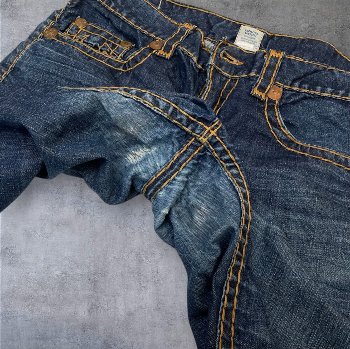 트루릴리전 True religion 중청 워싱 USA 데님팬츠 40 상품이미지5