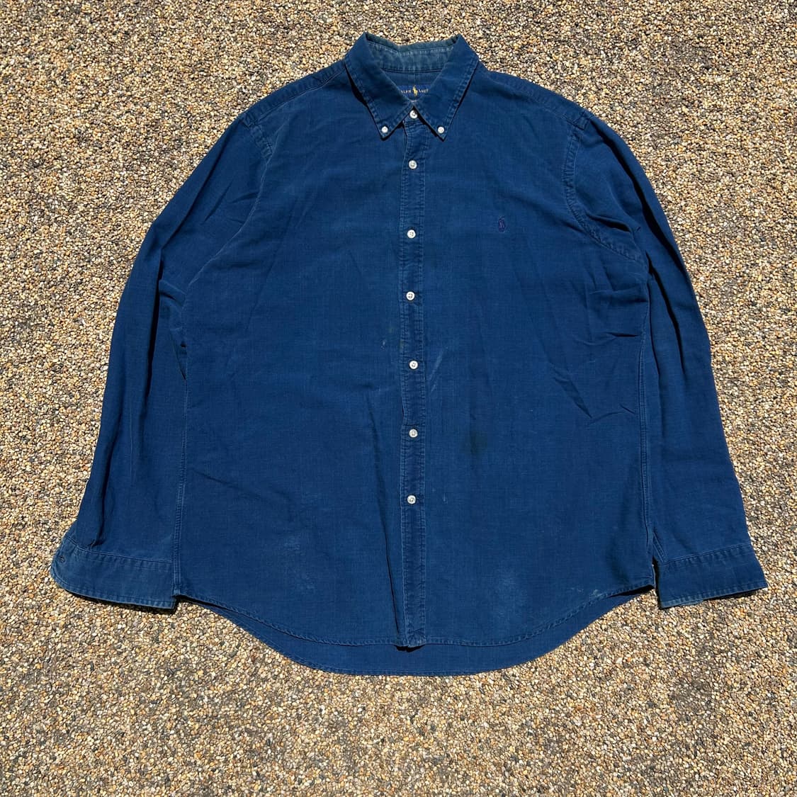 폴로(POLO RalphLauren) 네이비 옥스포드 셔츠 상품이미지1