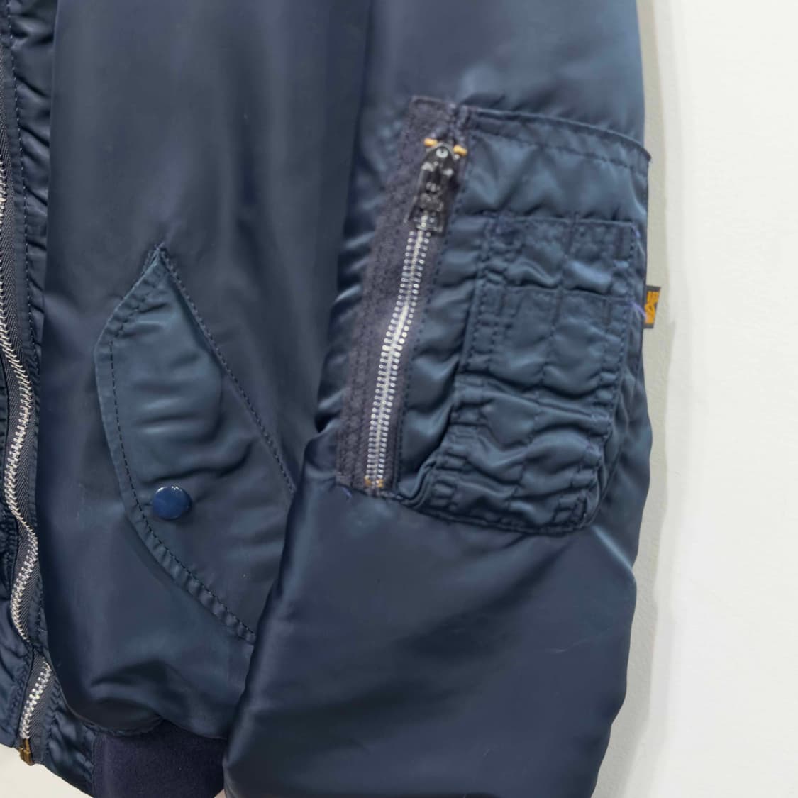 90s 알파인더스트리 민수용 MA-1 항공점퍼 USA 상품이미지4