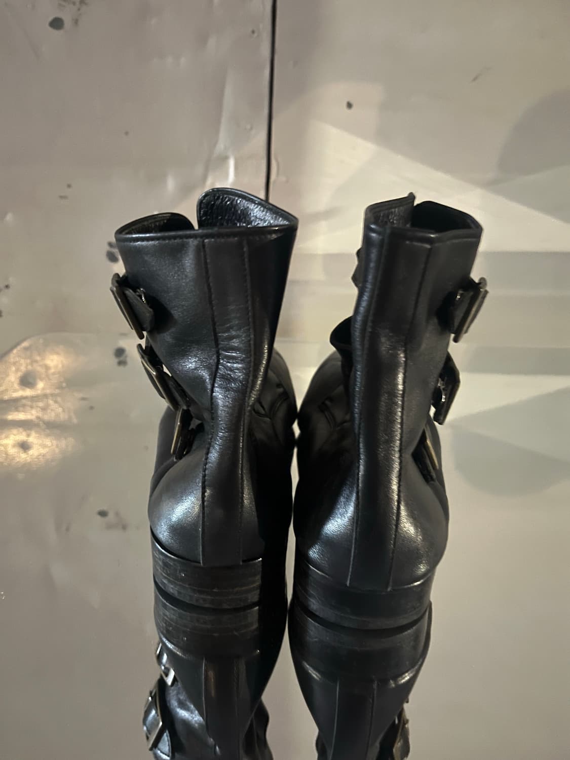 Vintage leather boots mens 260 상품이미지2