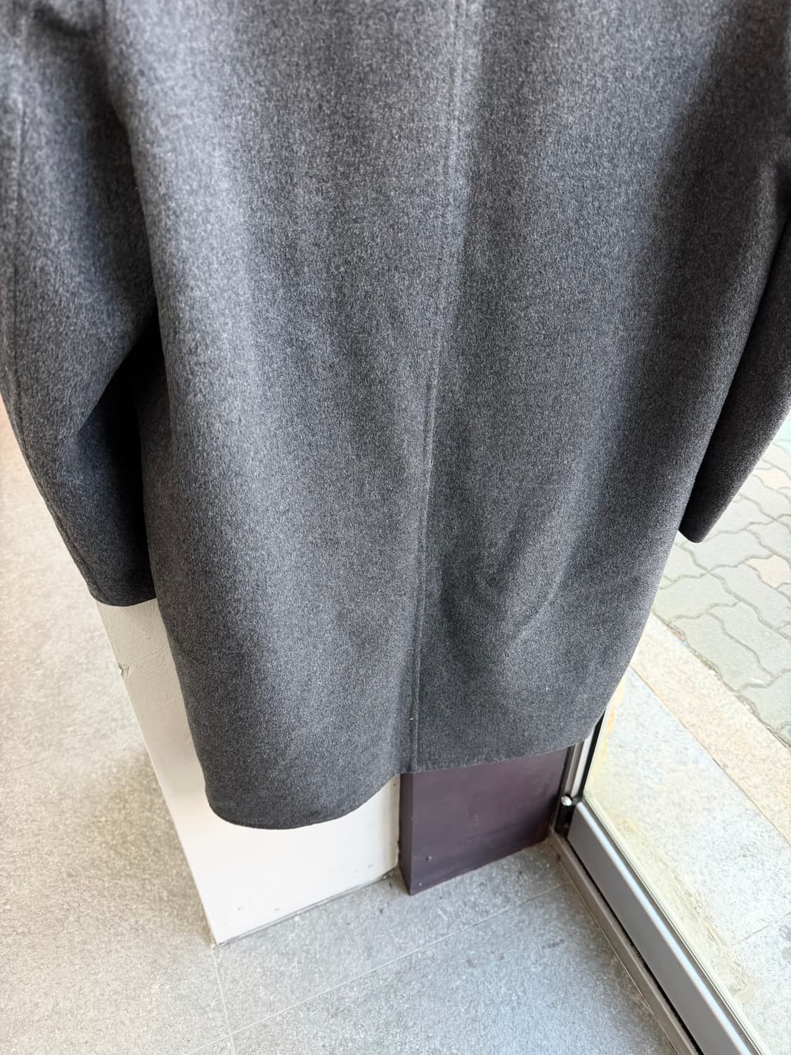 .100~105/ 타임옴므 캐시미어 블렌딩 패딩 코트 상품이미지7