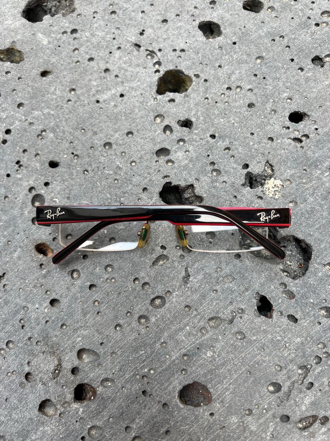 2000s Ray-Ban 레이벤 반무테 안경  상품이미지2