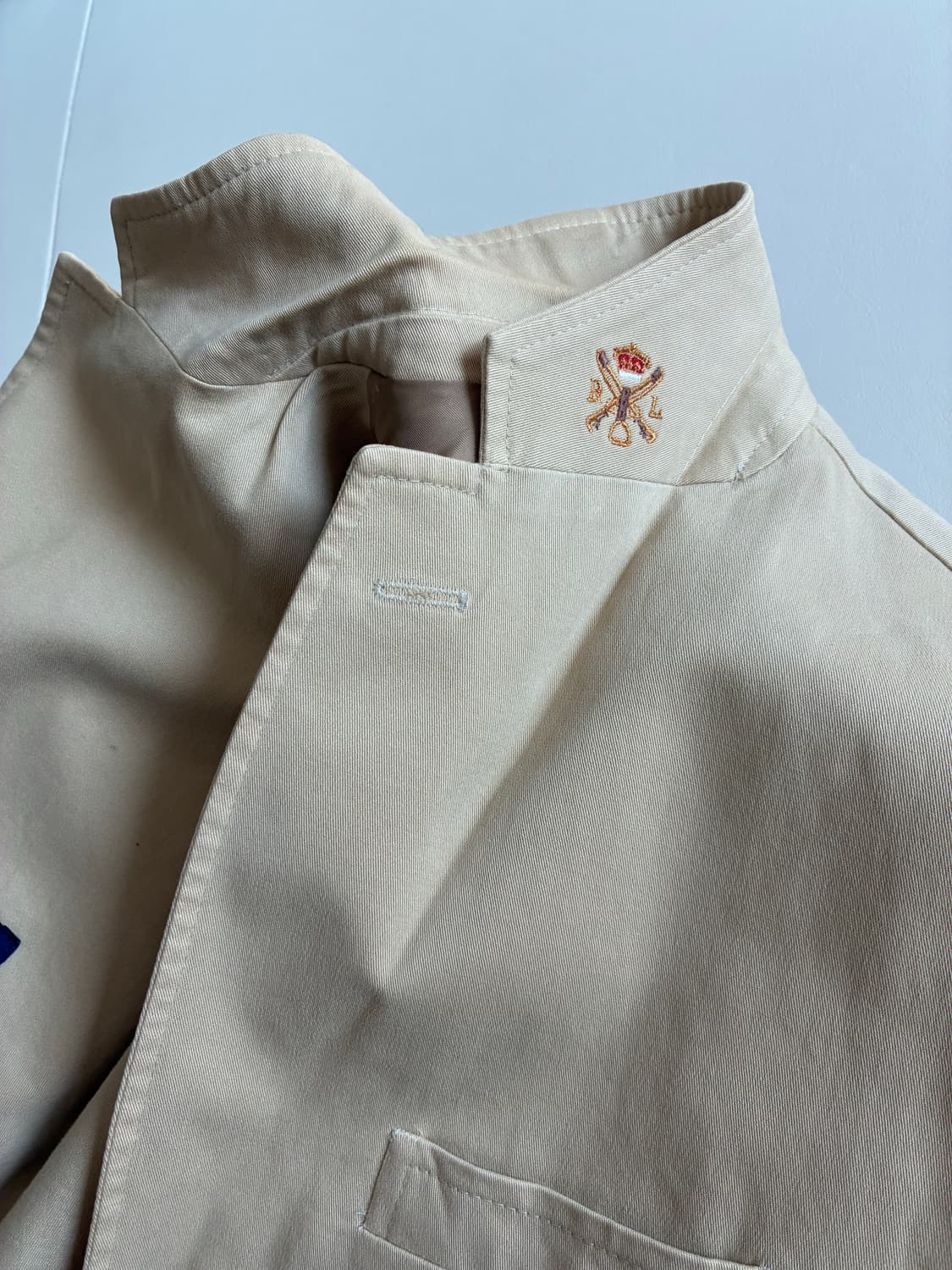 폴로 랄프로렌 블레이저 3B 베이지 XS 95 상품이미지5