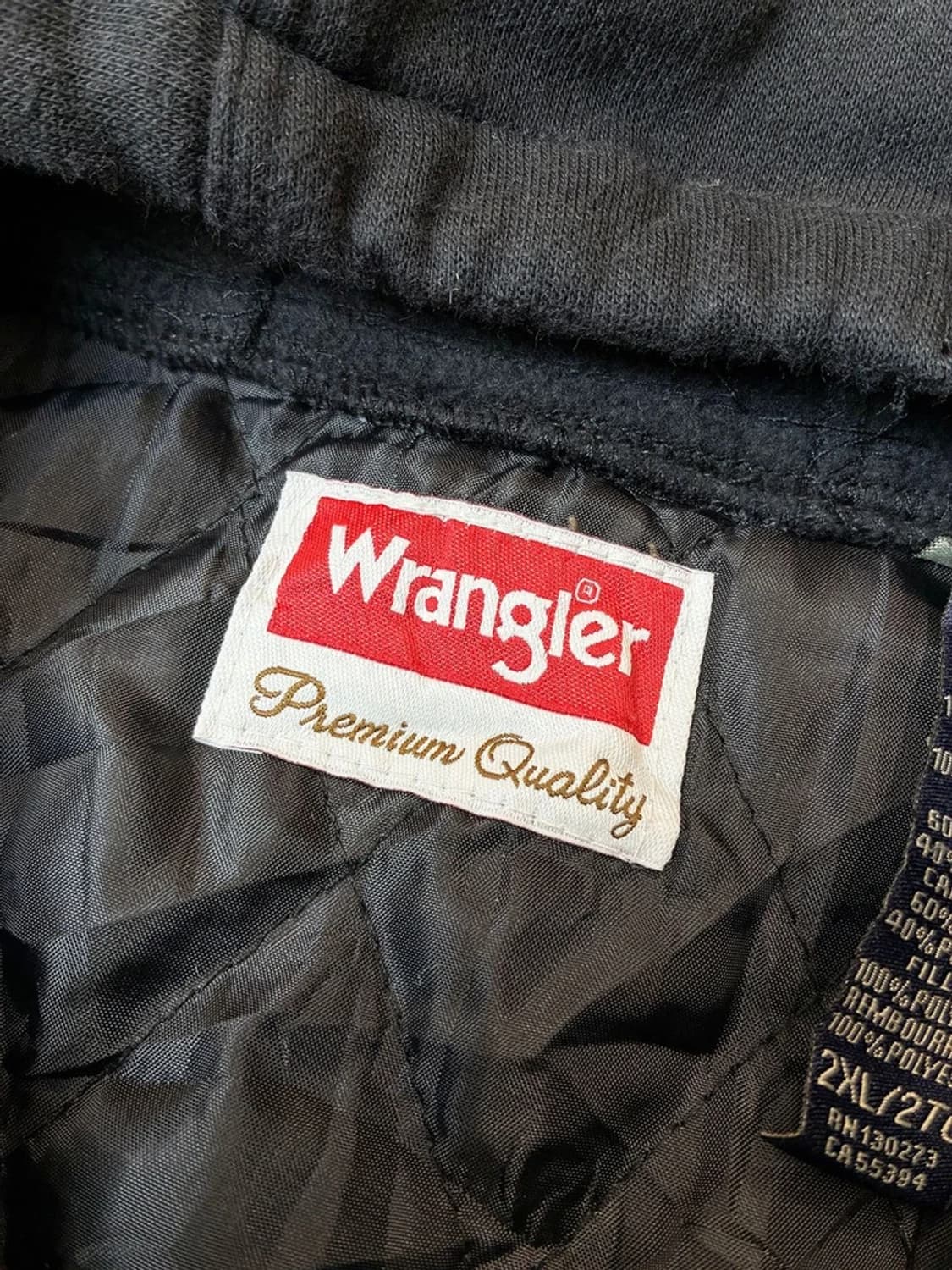 랭글러 90's 투 포켓 오버 브라운 체크 후드점퍼 PN6289 상품이미지8