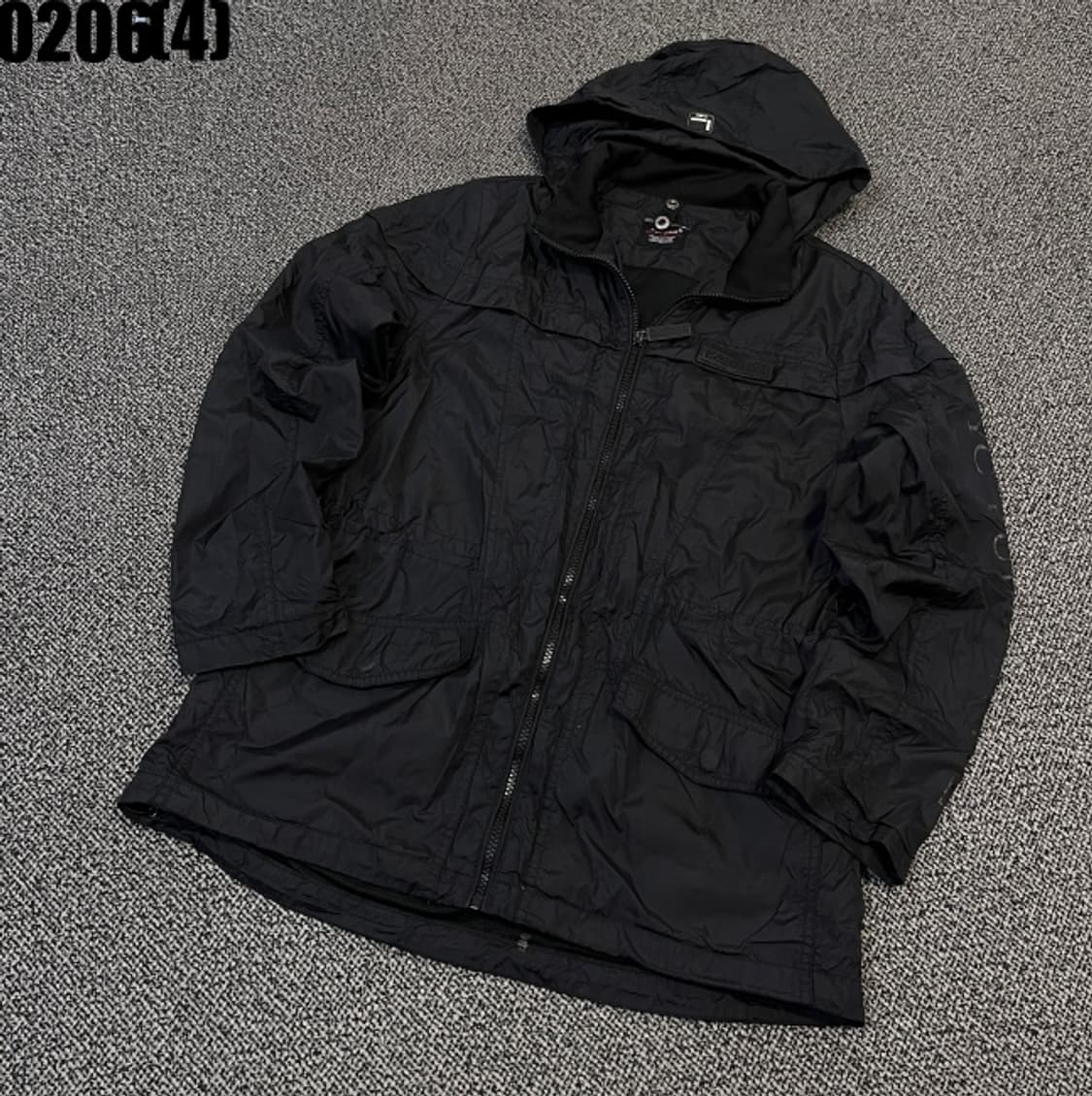 [M] FUBU 후부 블랙 후드 야상 자켓 0206(4) 상품이미지1