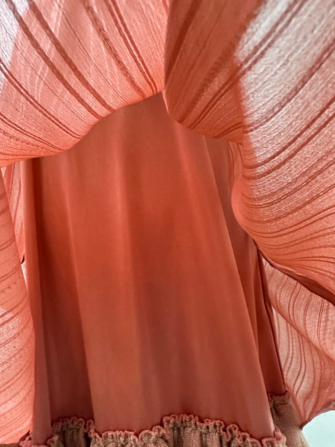 일본빈티지 Axes Femme엑시즈팜진주비즈 홀터넥 쉬폰블라우스 원피스 상품이미지7