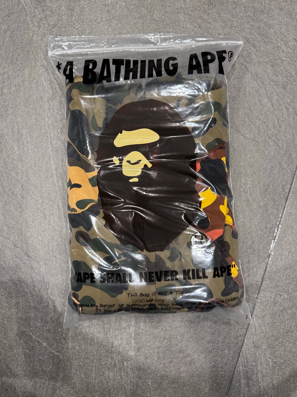 베이프 카모 후드집업 상품이미지6