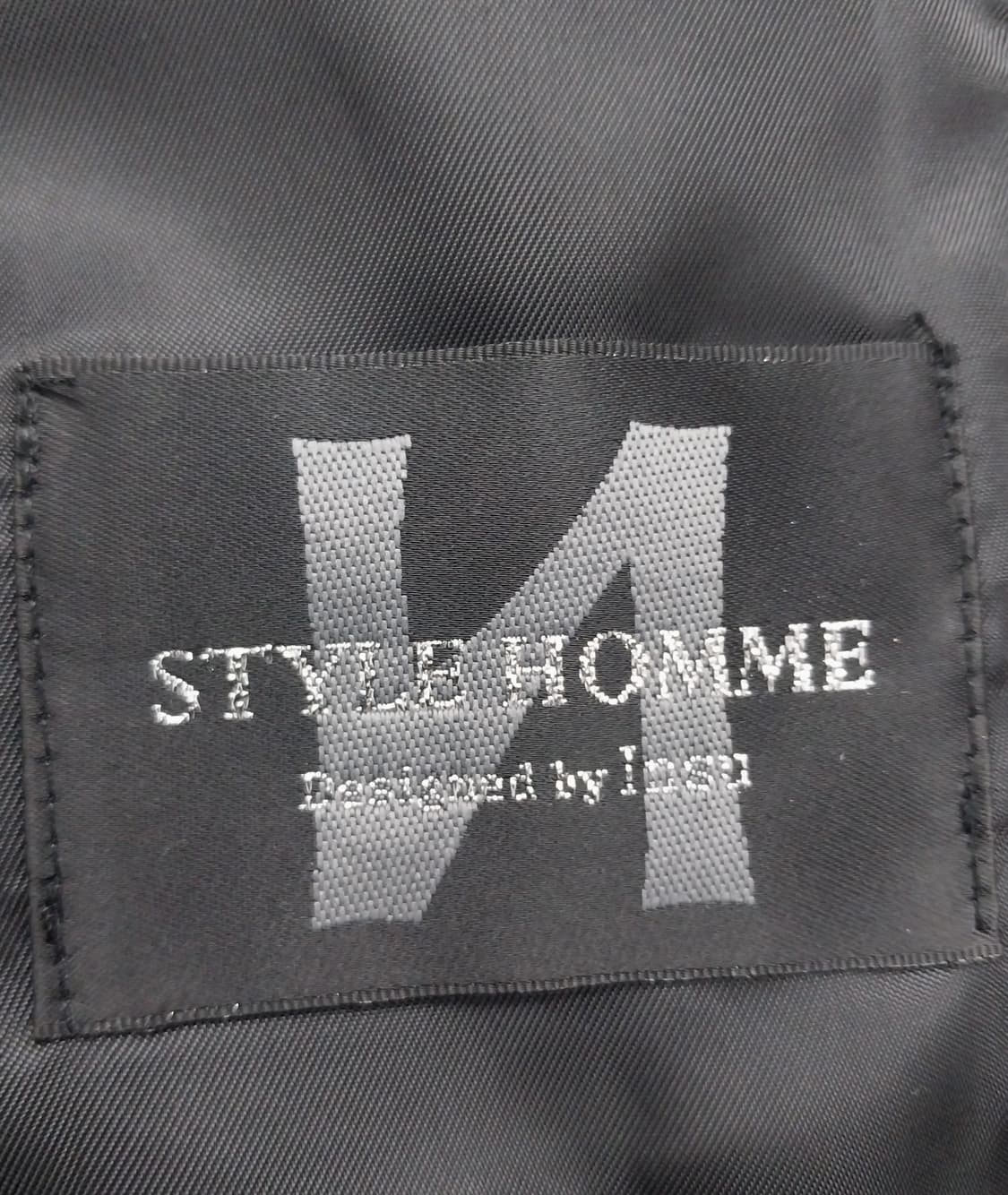 (새상품)  스타일옴므 블랙 울 블레이져 50 상품이미지5