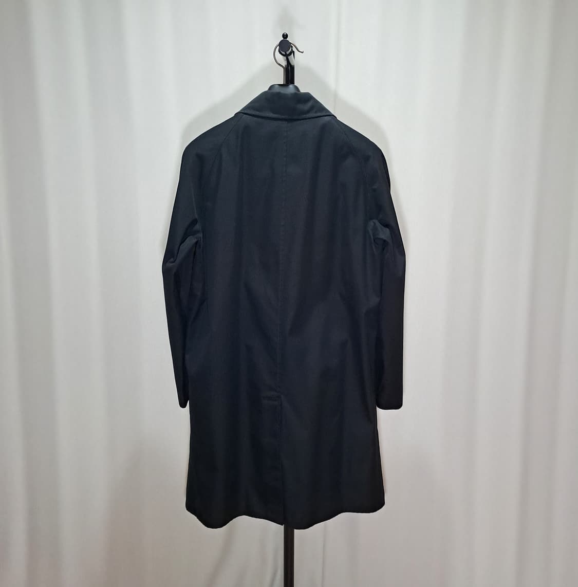 (택포) 버버리 블랙 개버딘 내피포함 롱코트 50 B690 상품이미지3