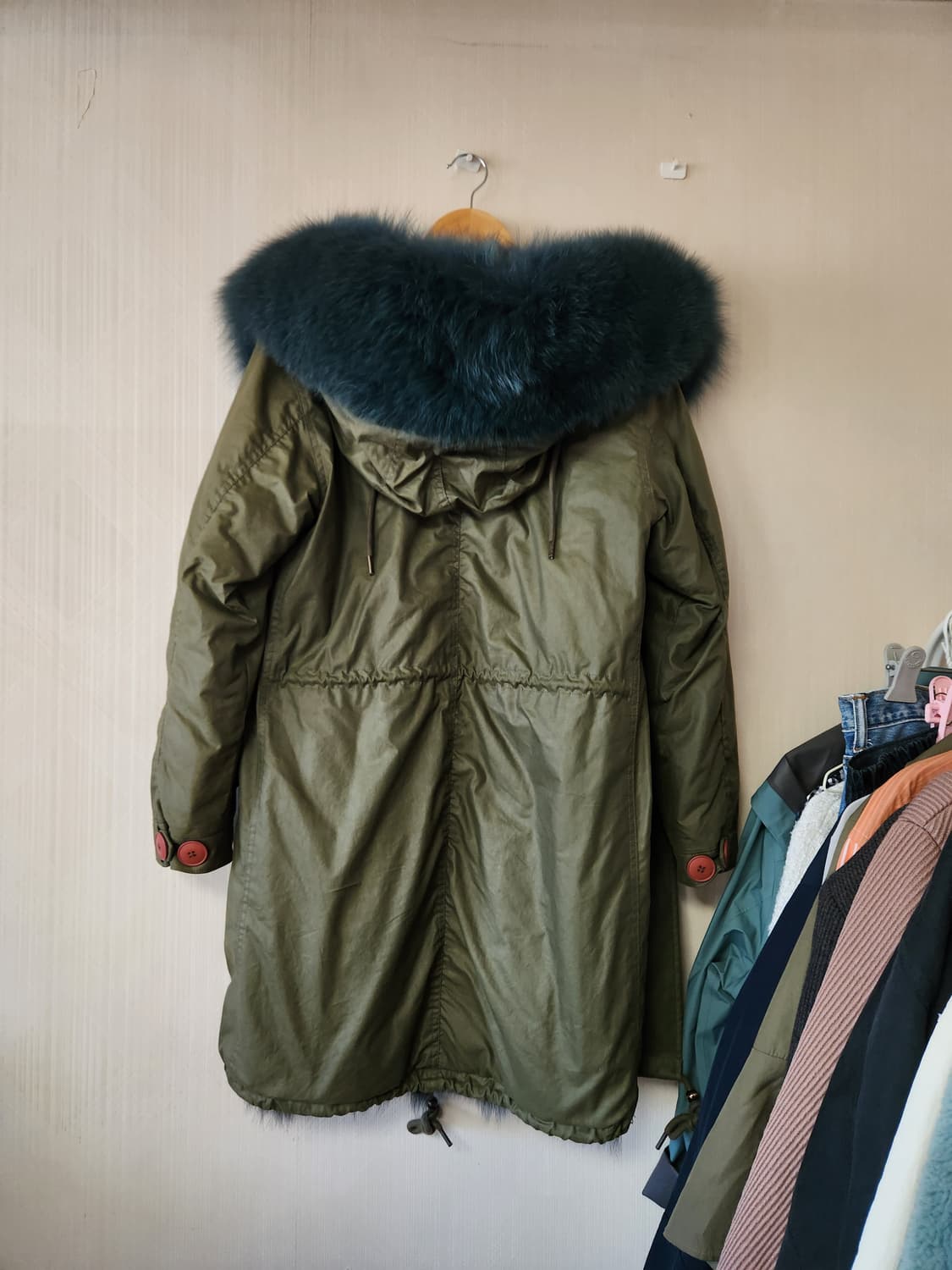 furs66 사가폭스 빅후드 야상 100만원대 구입 상품이미지10