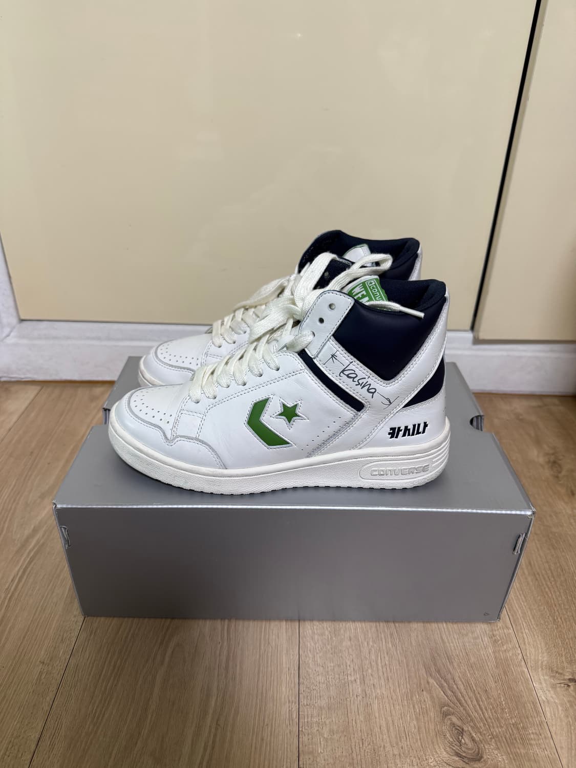 카시나 x 컨버스 웨폰 빈티지화이트 245 상품이미지1