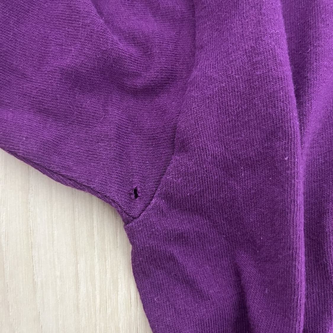 길단 레트로 빈티지 프린팅 딥퍼플 포도맛 반팔티 2XL C10539 상품이미지9