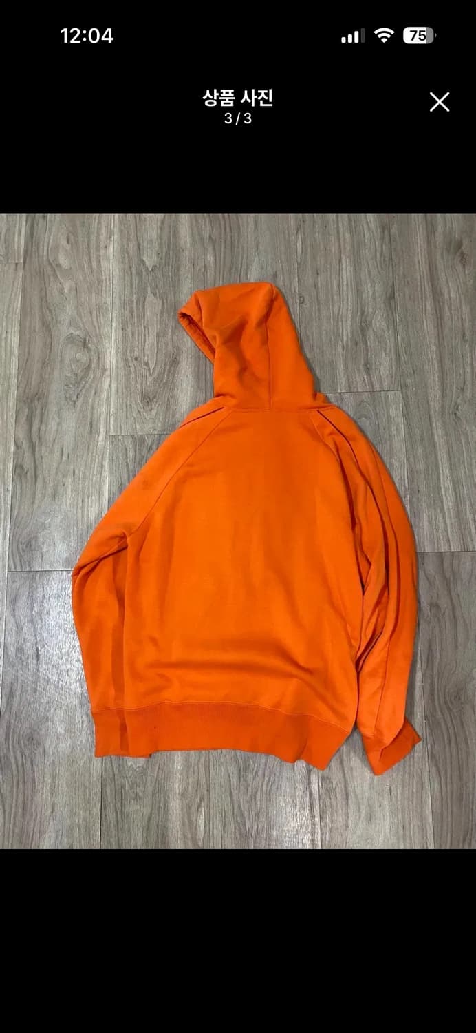 00s나이키 후드집업 (주황)(오렌지) 상품이미지3