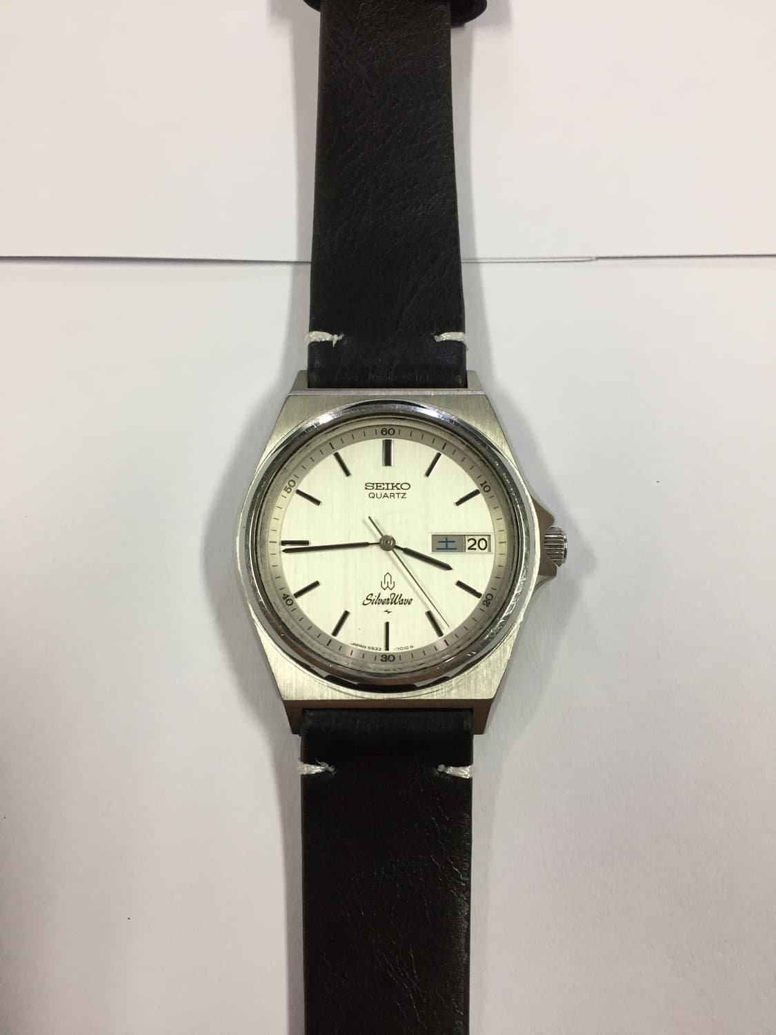 80s seiko silver wave sports day-date 상품이미지6