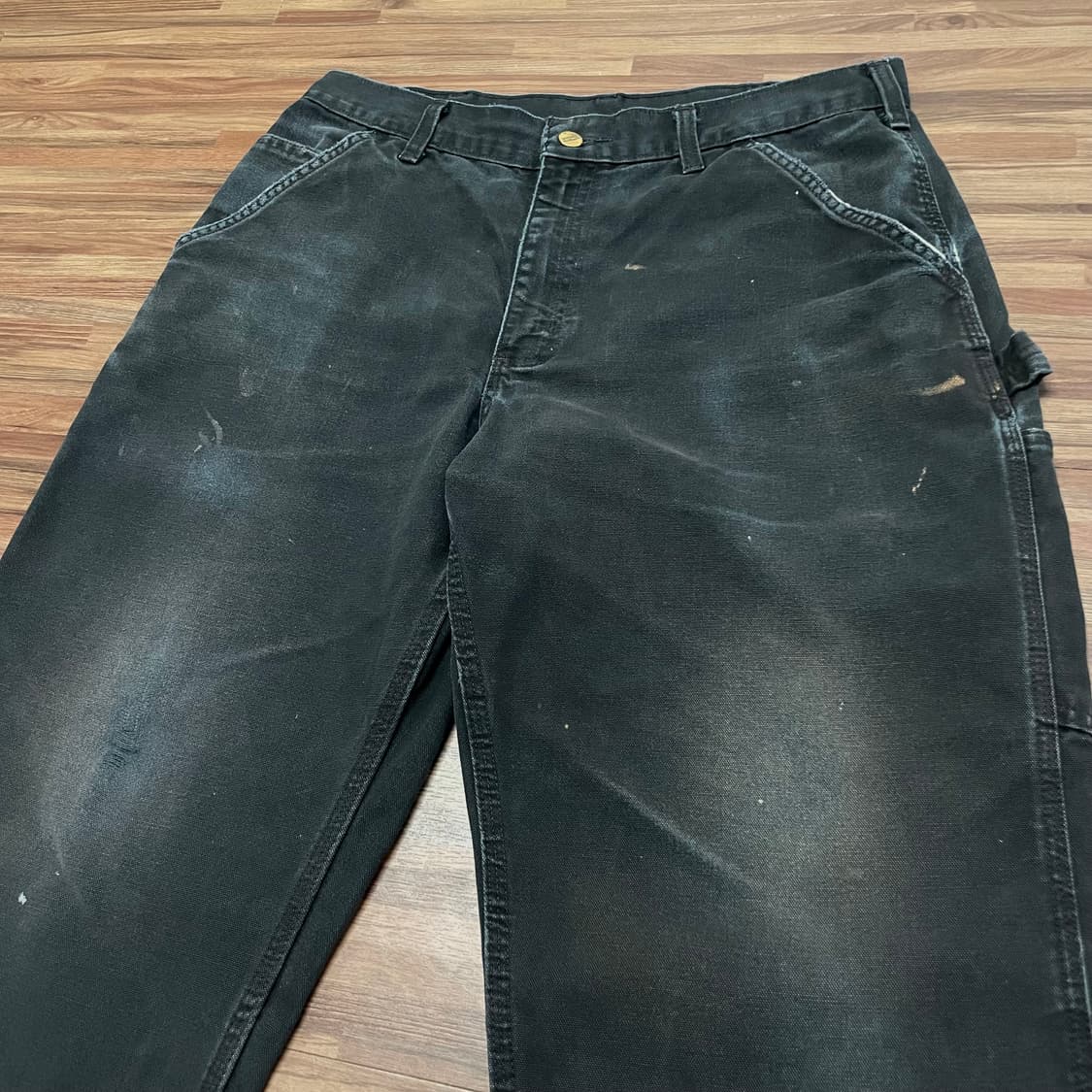 칼하트 싱글니 b11 블랙 카펜터 워크팬츠 34 상품이미지2