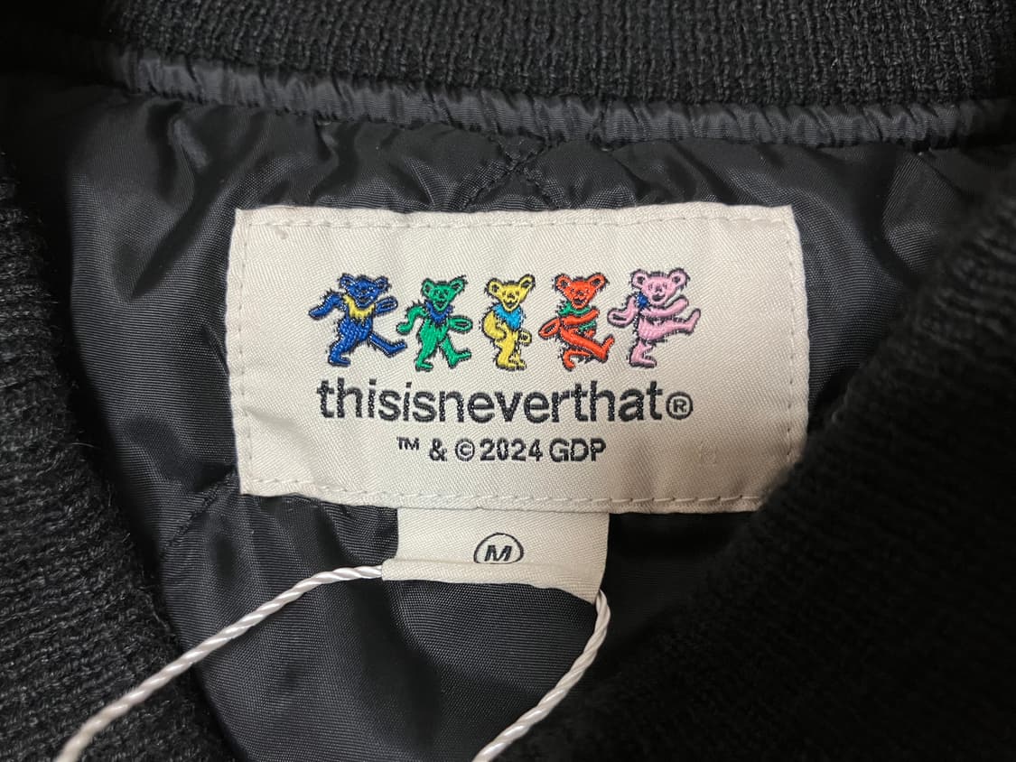 새상품)디스이즈네버댓 x 그레이트풀데드 자켓 M 상품이미지4