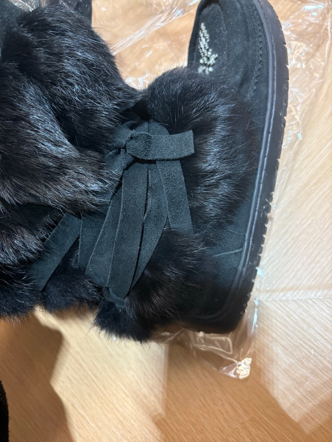 레어)마니토바 MukLuks 스트랩 비즈 부츠 245 상품이미지1