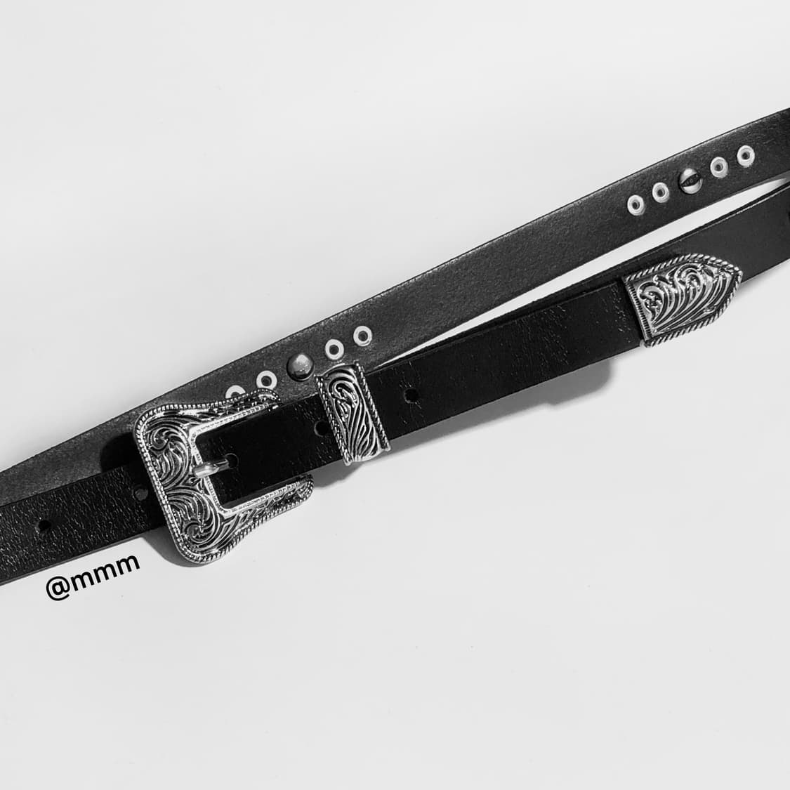 [Unisex] 터키석 찡 웨스턴 벨트 상품이미지6