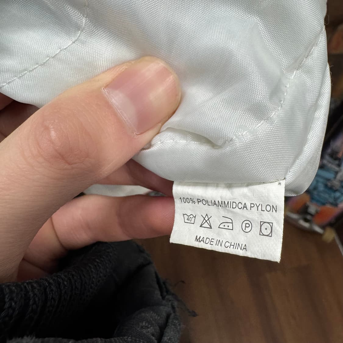 00s USA VINTAGE 크롭 레이싱자켓 패치워크 포인트 레드 블랙 상품이미지6