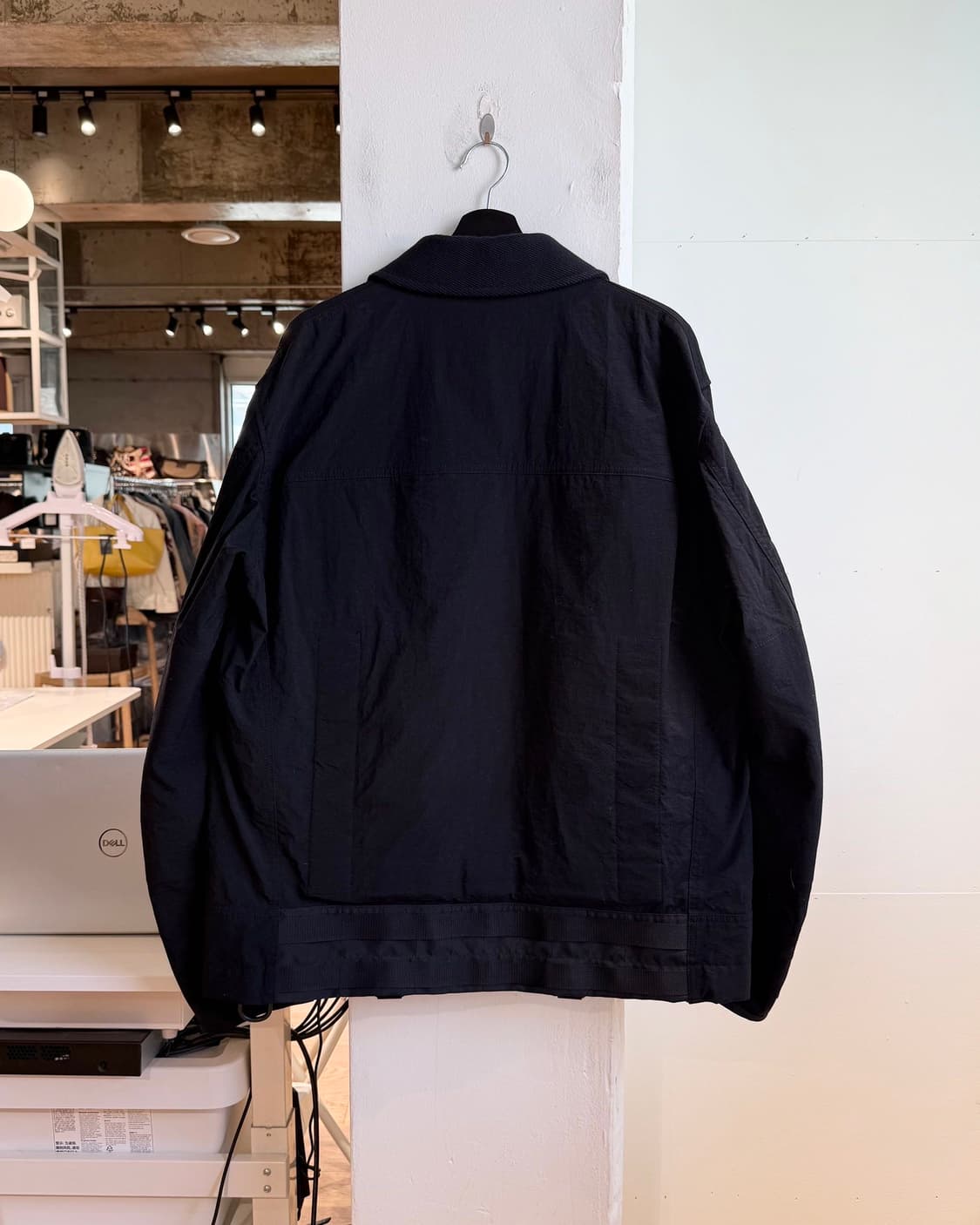 eye 준야 와타나베 맨 x 백잭 블랙 리버시블 모듈러 자켓 상품이미지4