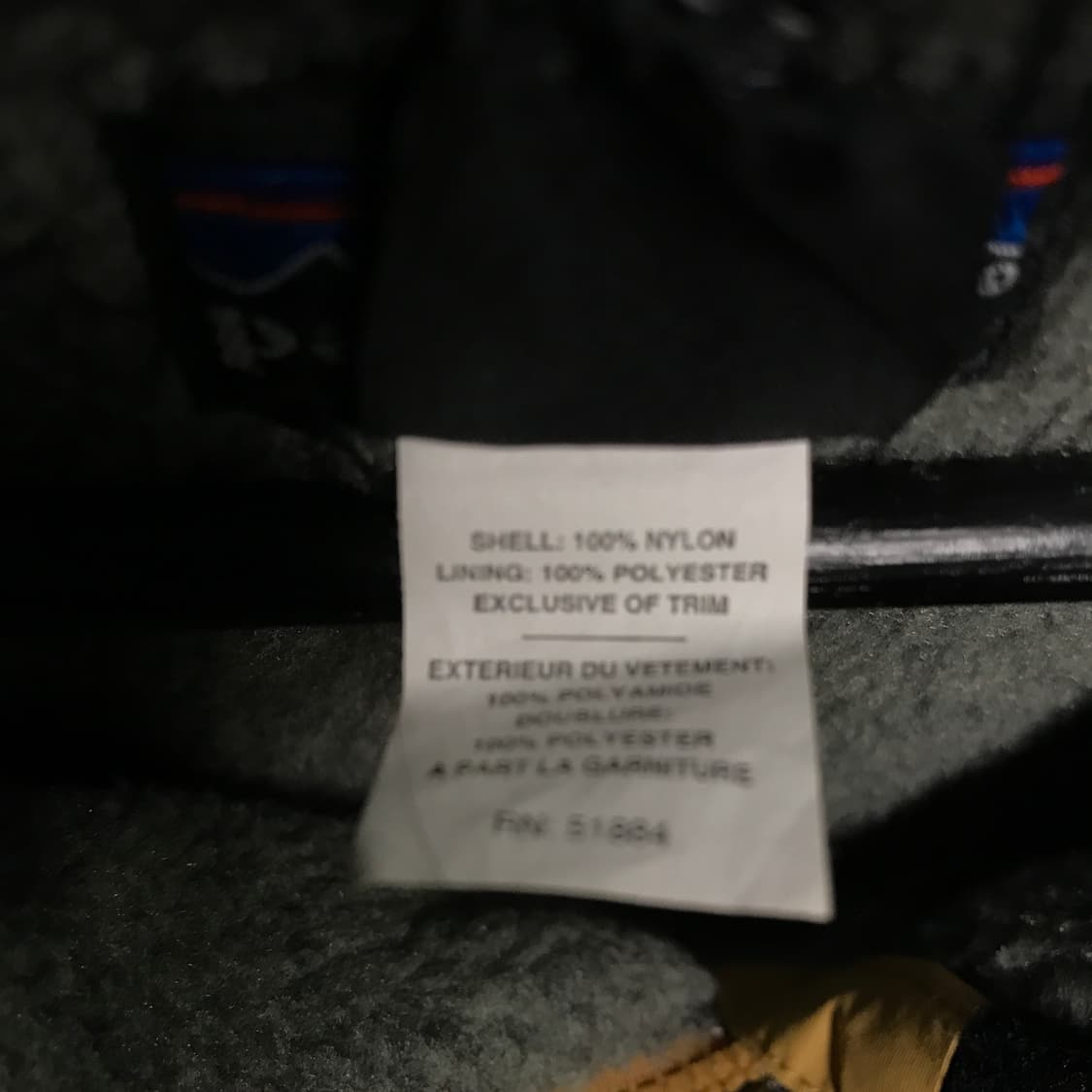 파타고니아 기모 바람막이 자켓 S 상품이미지6