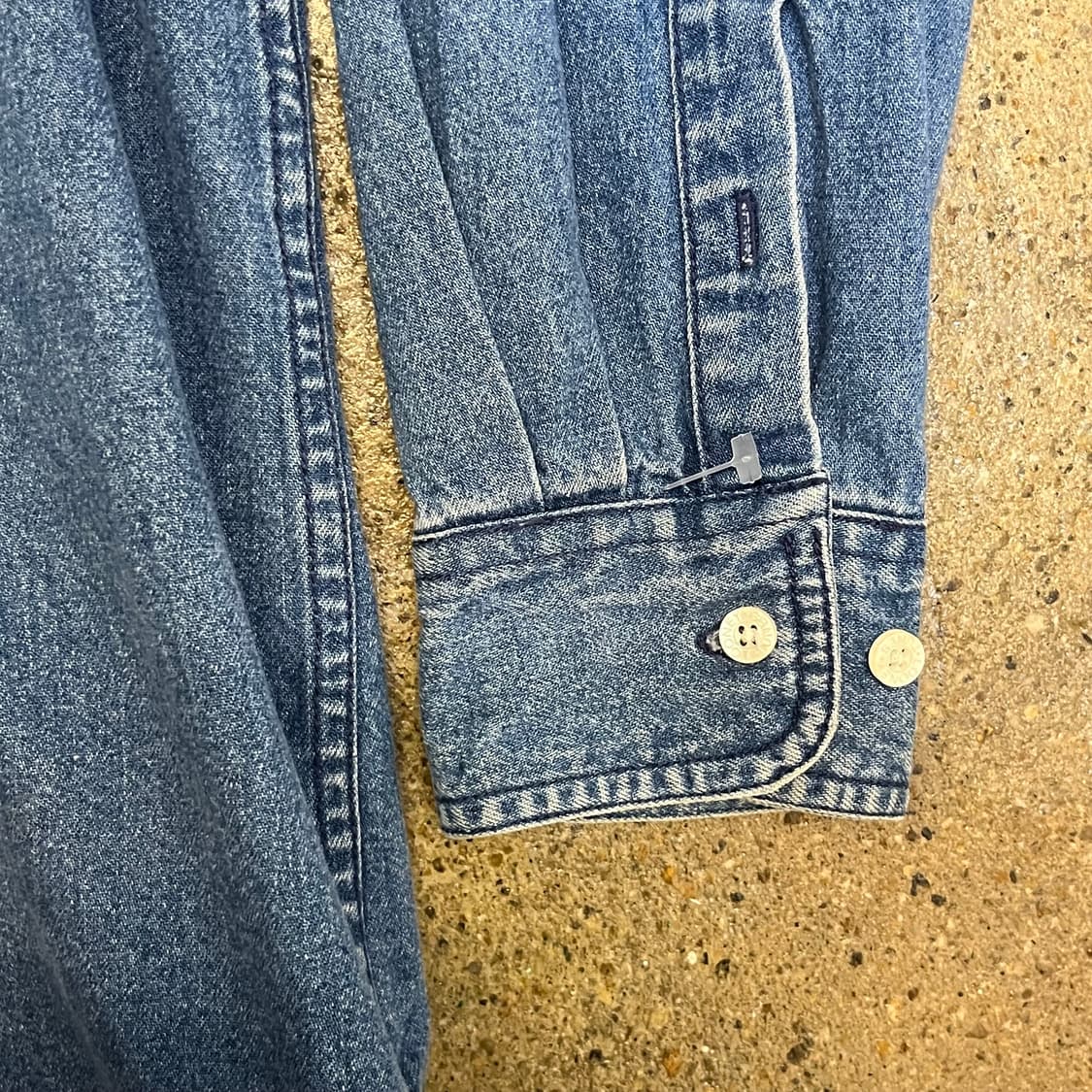 미국빈티지 루니툰 데피덕 데님 셔츠 청남방 상품이미지8