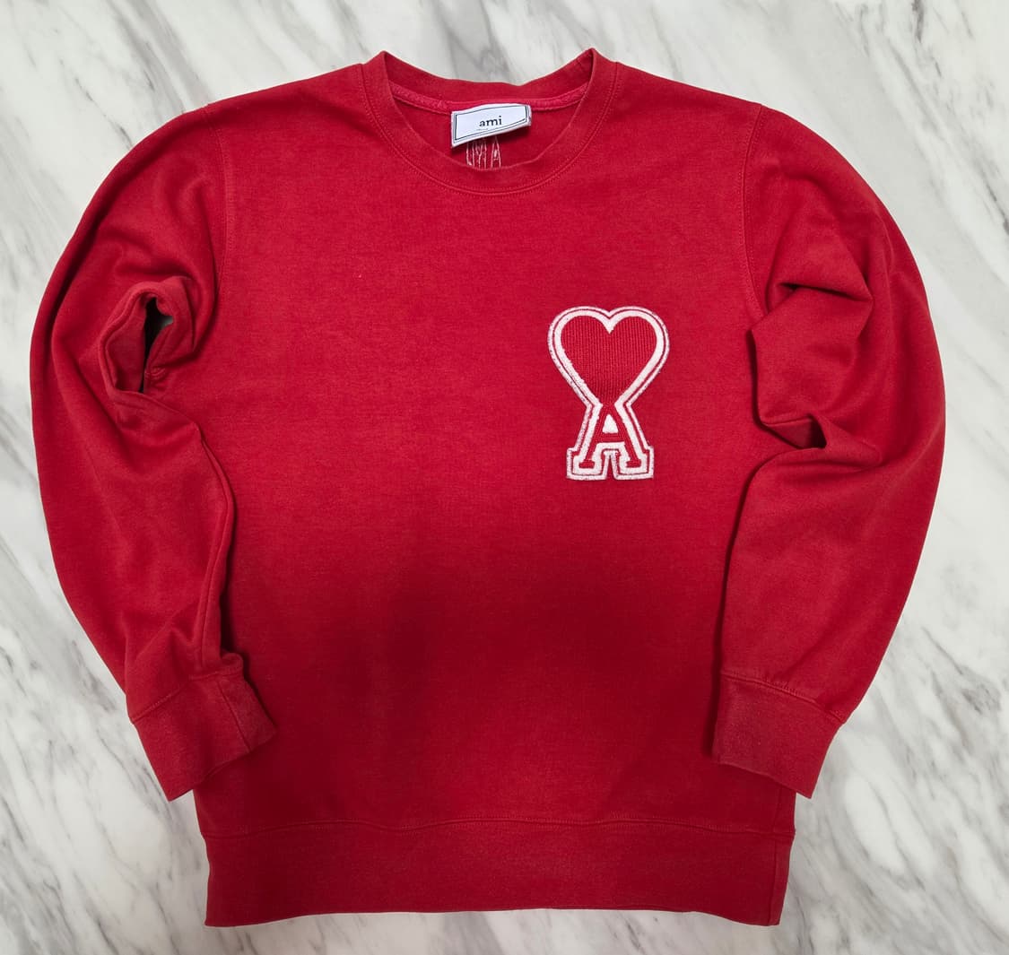 아미 빅하트 패치 맨투맨 상품이미지1