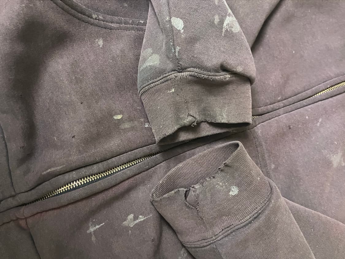 Carhartt distressed faded hoodie (칸예 착용) 상품이미지5