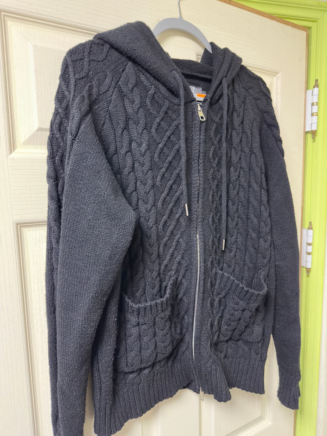  디미트리블랙 니트집업 2사이즈 상품이미지1