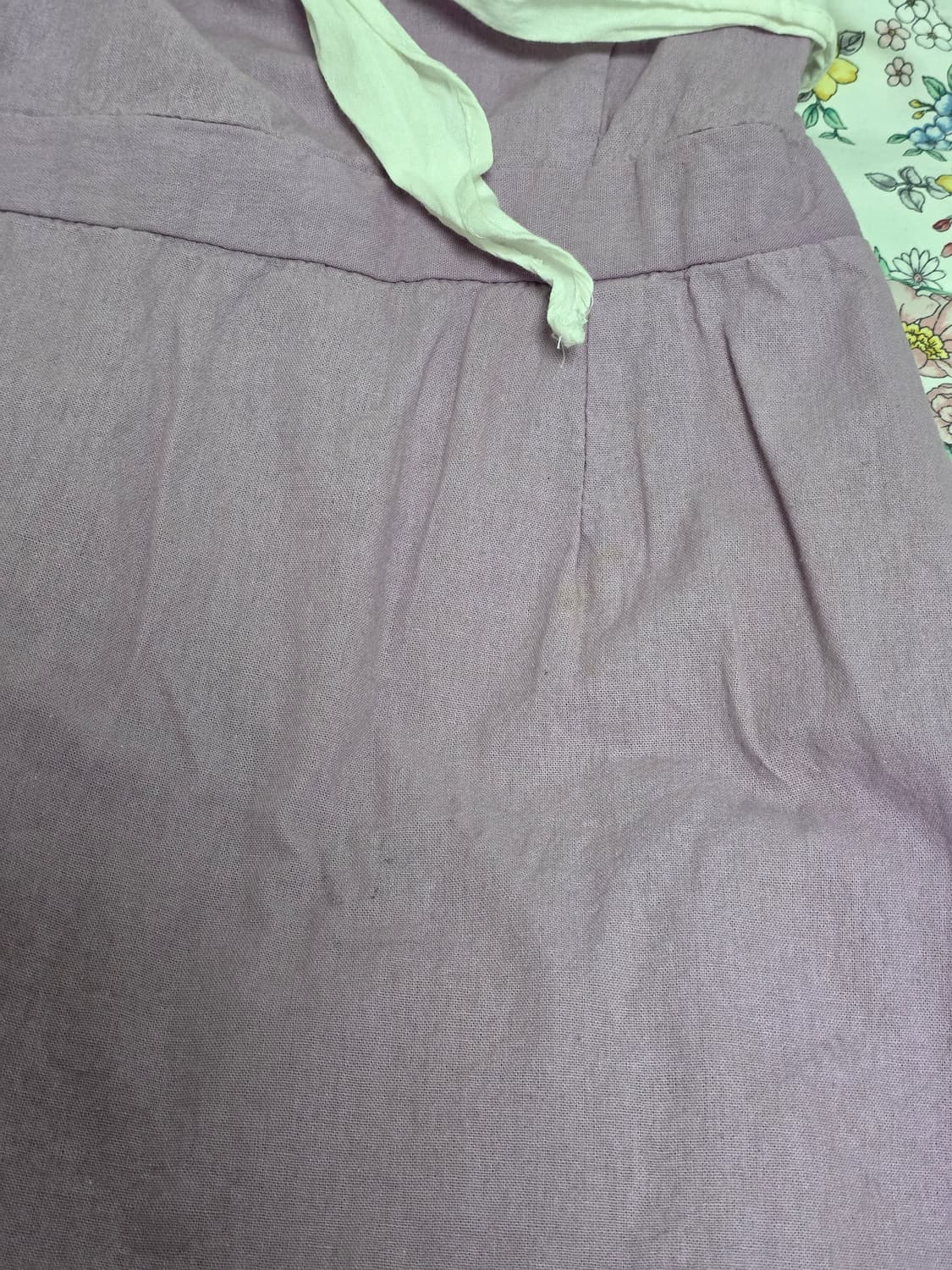 빈티지)레이어드 퍼플 볼레로 빅리본 히메갸루 모리걸 여름휴양지원피스 상품이미지4