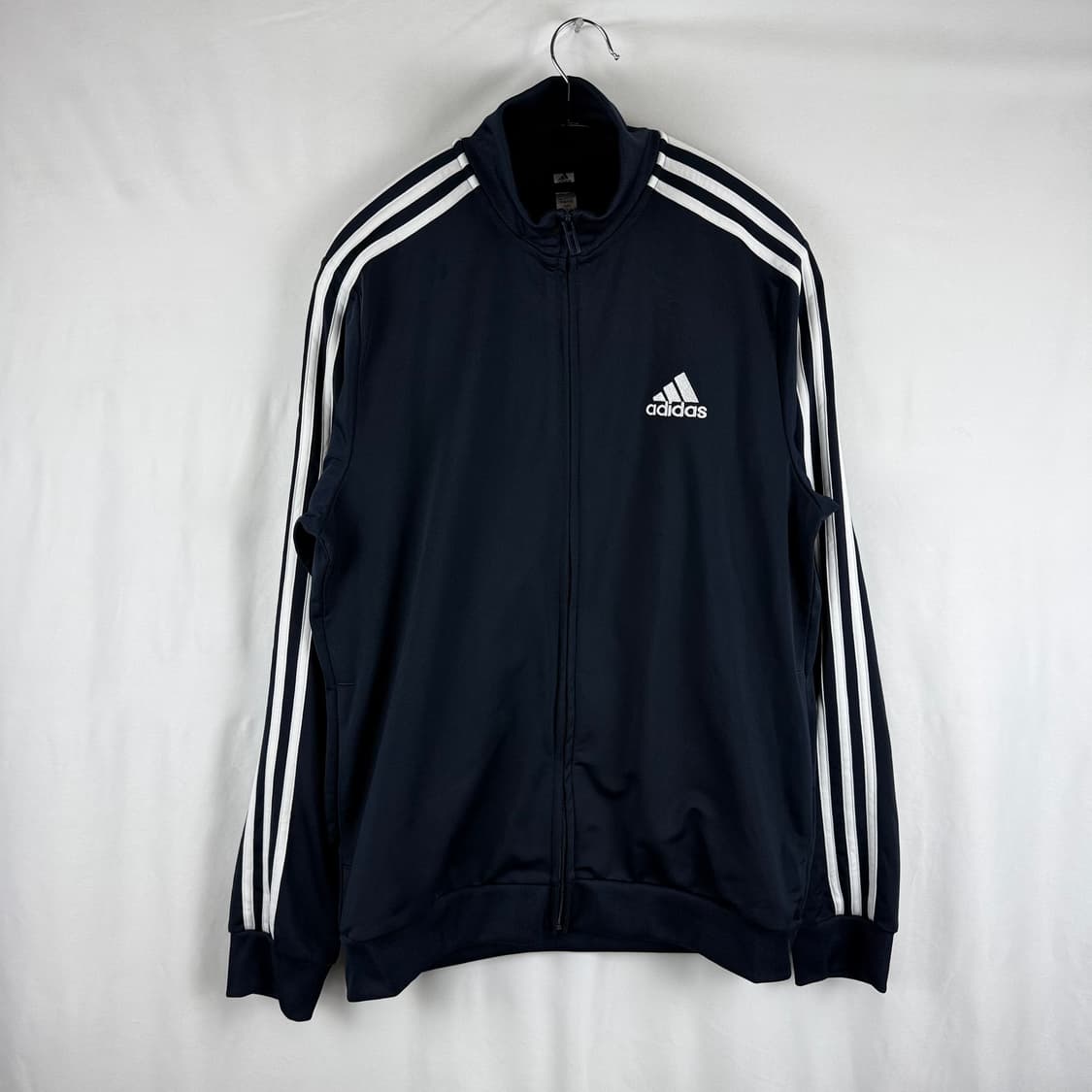 (L) 아디다스 삼선 트랙탑 져지 네이비 상품이미지2